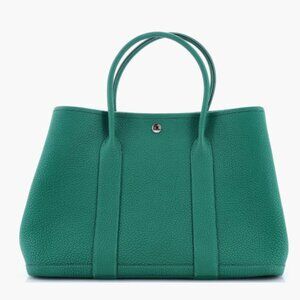 Authentic Hermes Garden Party Tote Leather 36